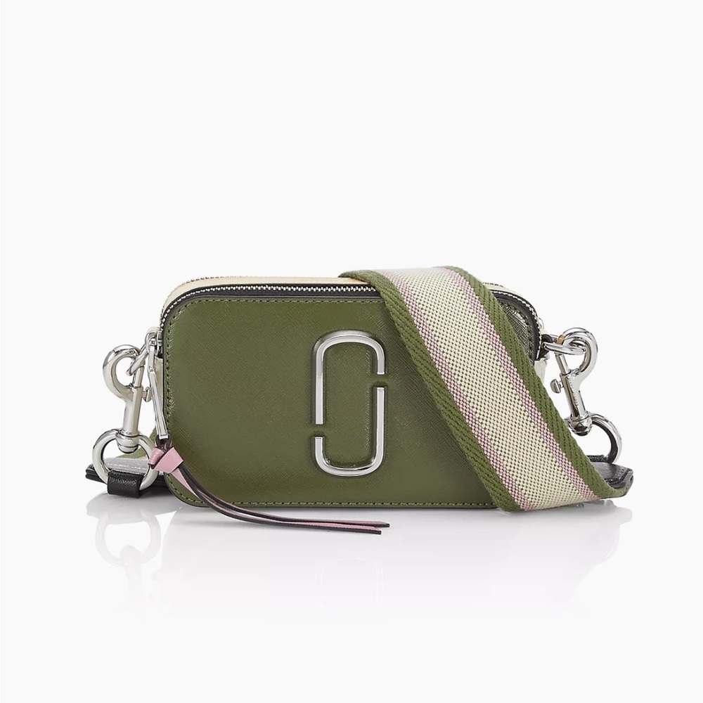 NEW The Colorblock Snapshot Bronze Green Multi